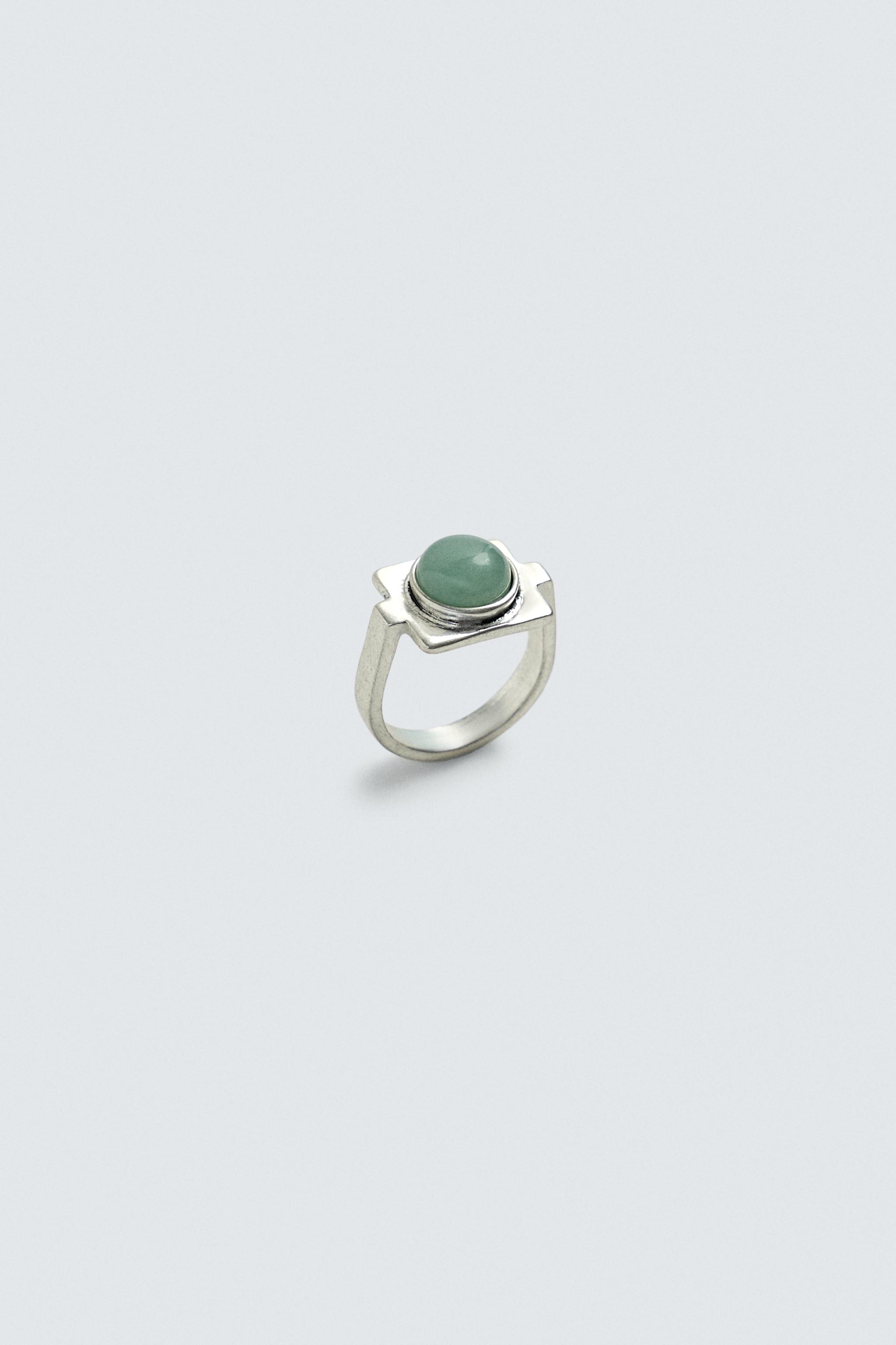 STONE SIGNET RING